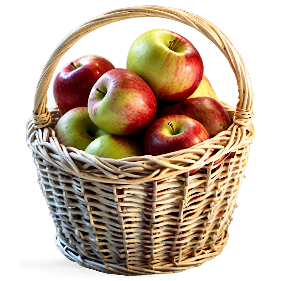 Apple Basket Png Bpr33