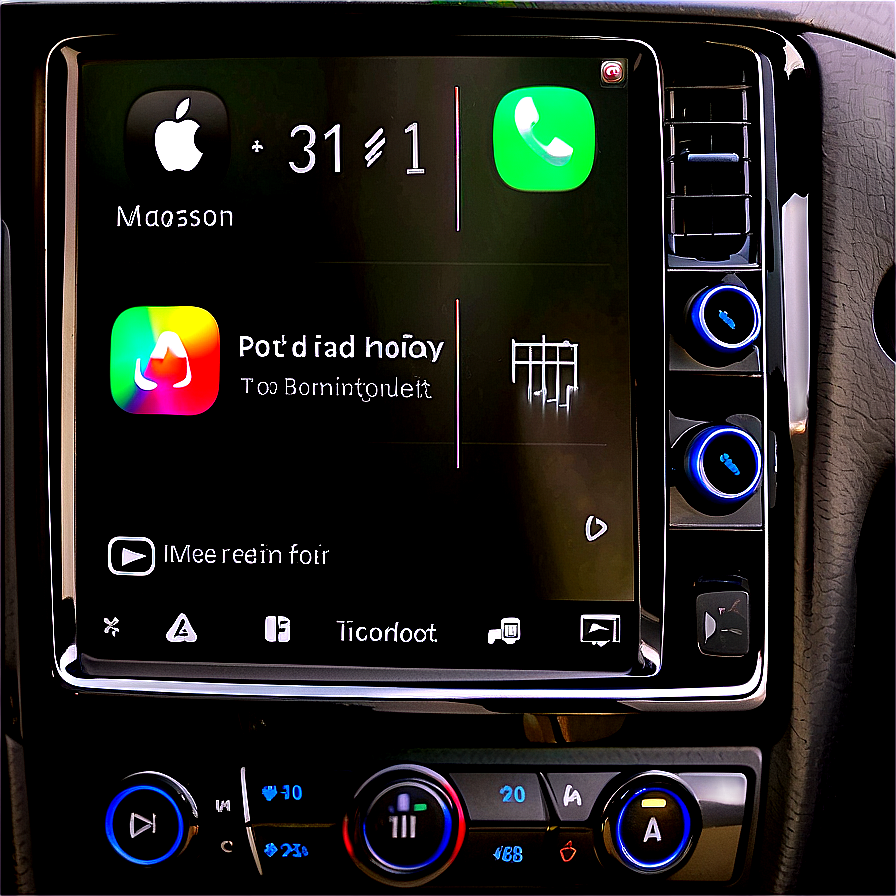 Apple Carplay Systems Png 85