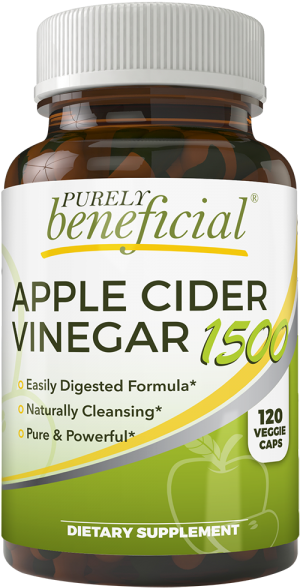 Apple Cider Vinegar Supplement Bottle