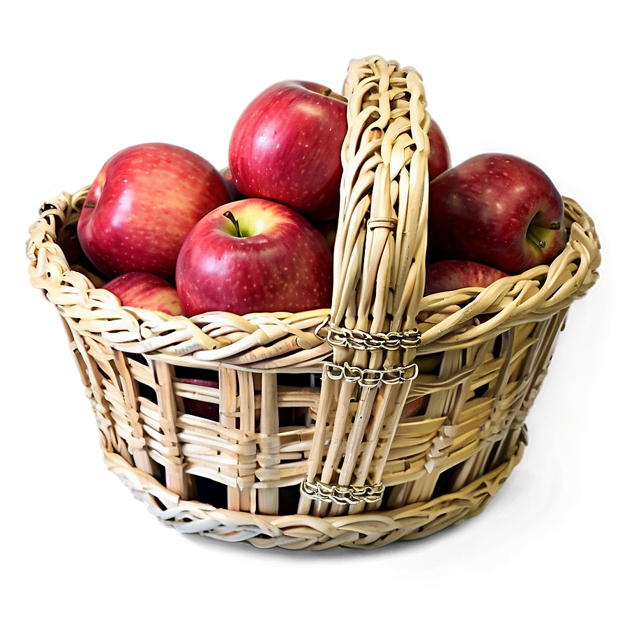 Apple Fruit Basket Png 06262024