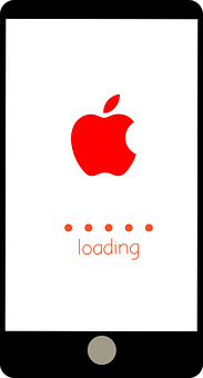 Apple Logo Loading Screeni Phone