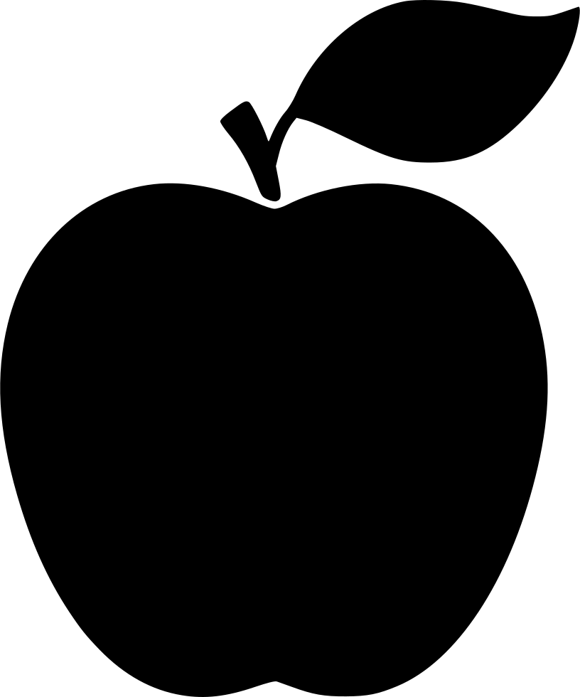 Apple Logo Silhouette