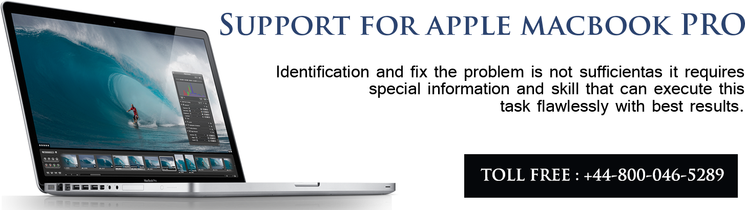 Apple Mac Book Pro Support Advertisement Banner