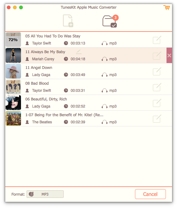 Apple Music Converter Software Screenshot