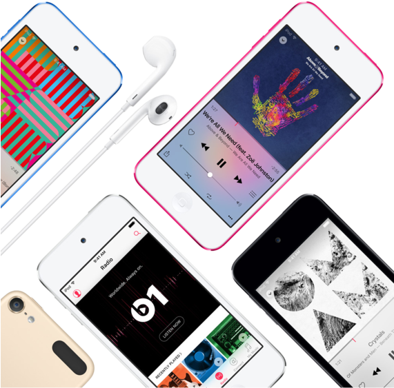 Apple Music Experiencei Podsand Earphones