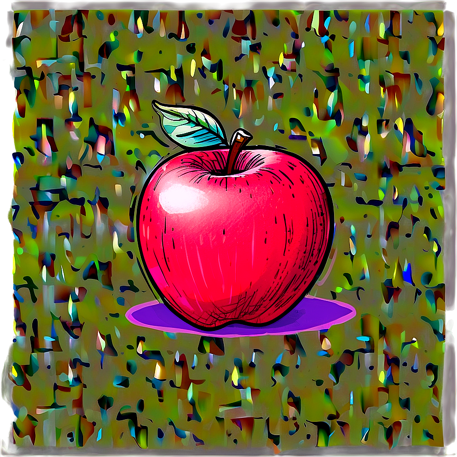 Apple Sketch Png 69