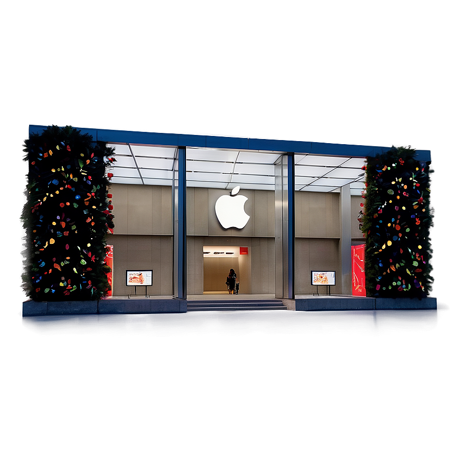 Apple Store Holiday Decor Png Ugh