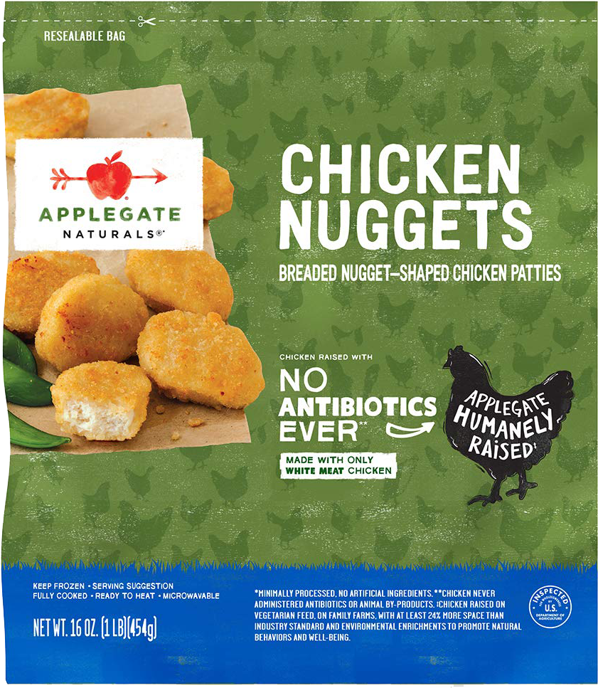 Applegate Naturals Chicken Nuggets Package