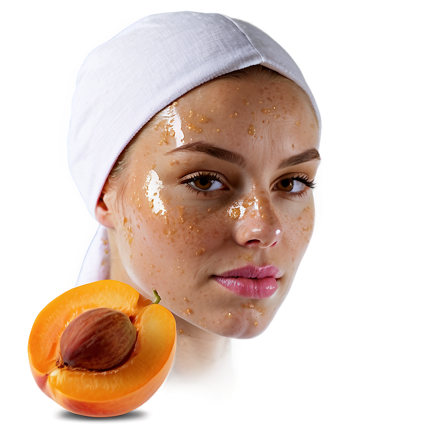 Apricot Facial Scrub Png 06252024