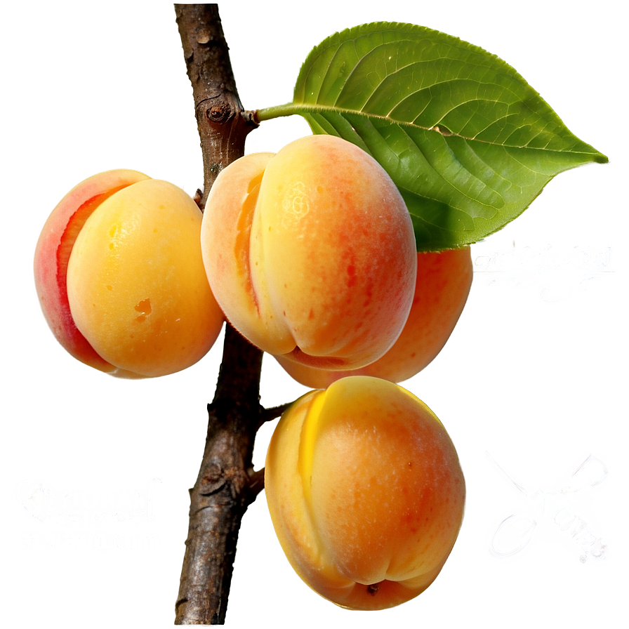 Apricot On Tree Png Hmv41