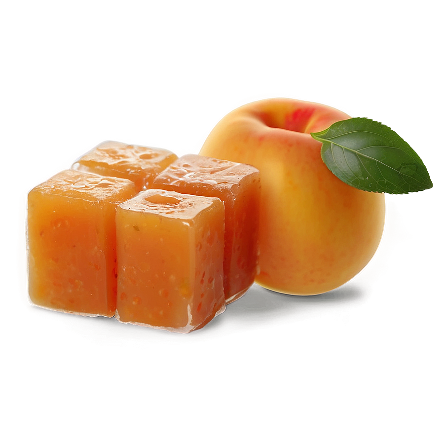 Apricot Paste Cube Png 55