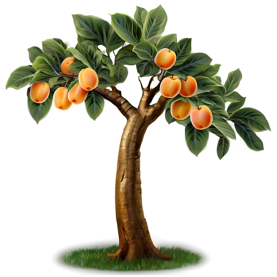 Apricot Tree Png 06282024