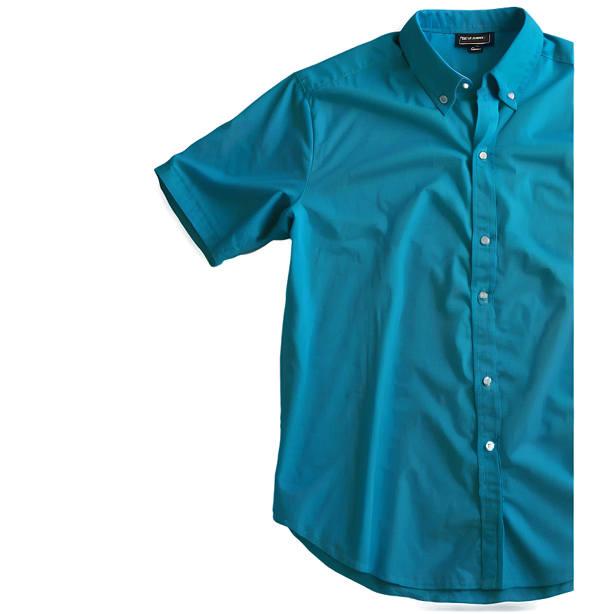 Aqua Blank Shirt Png 7