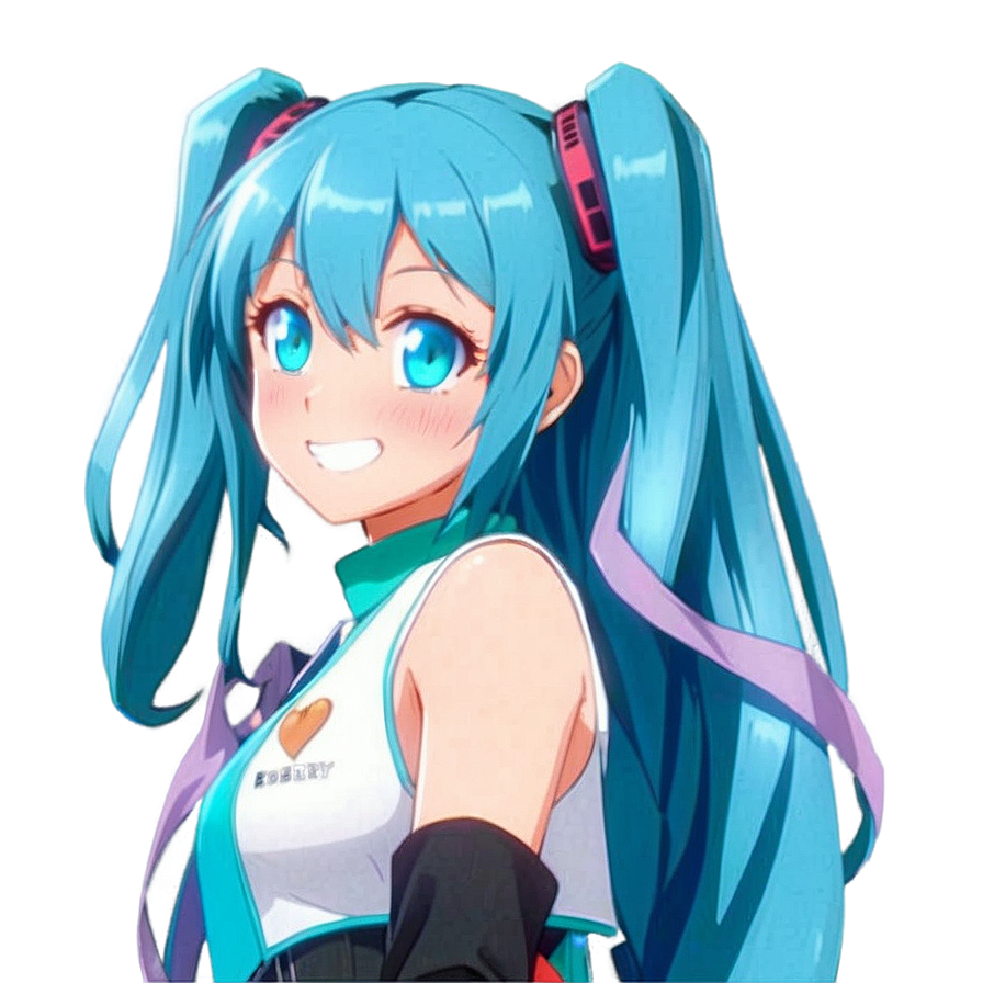 Aqua Blue Hair Hatsune Miku Png 26