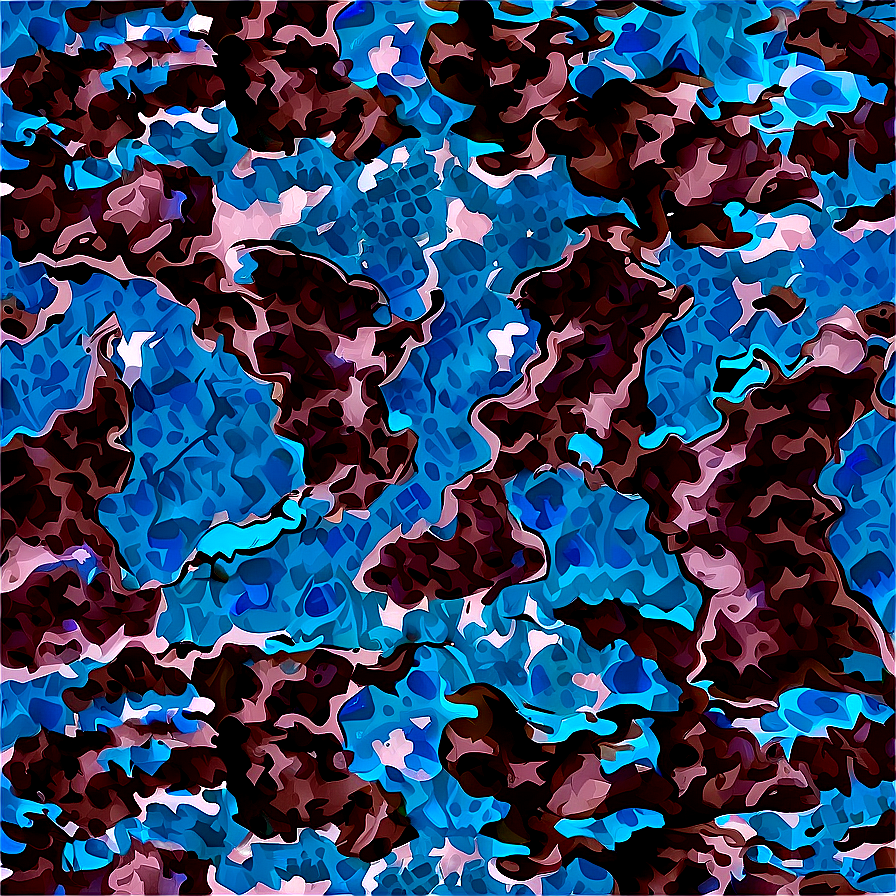 Aqua Camo Texture Png 40