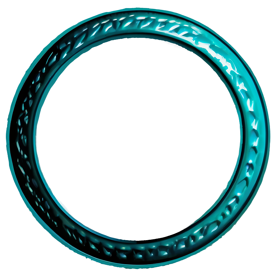 Aqua Green Circle Emblem Png Dnr24