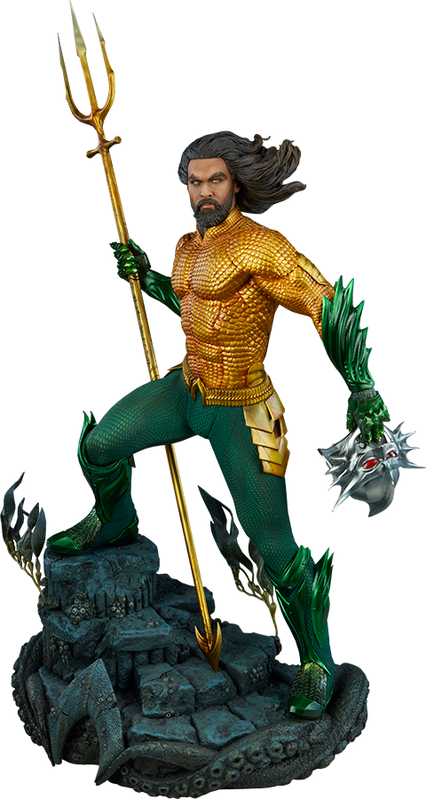 Aquaman Figure With Trident