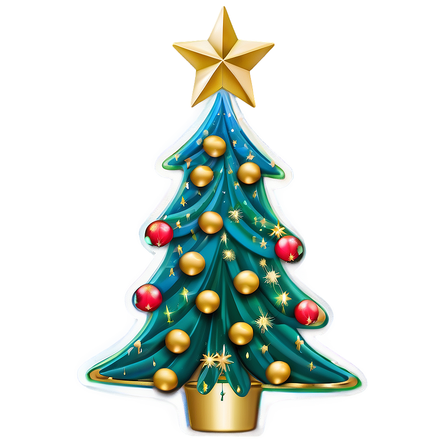 Arbol De Navidad Star Topper Png 42