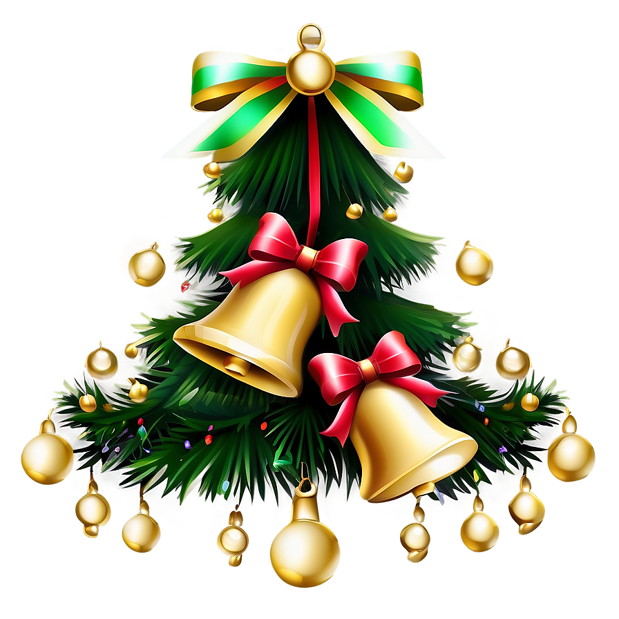 Arbol De Navidad With Bells Png 06122024