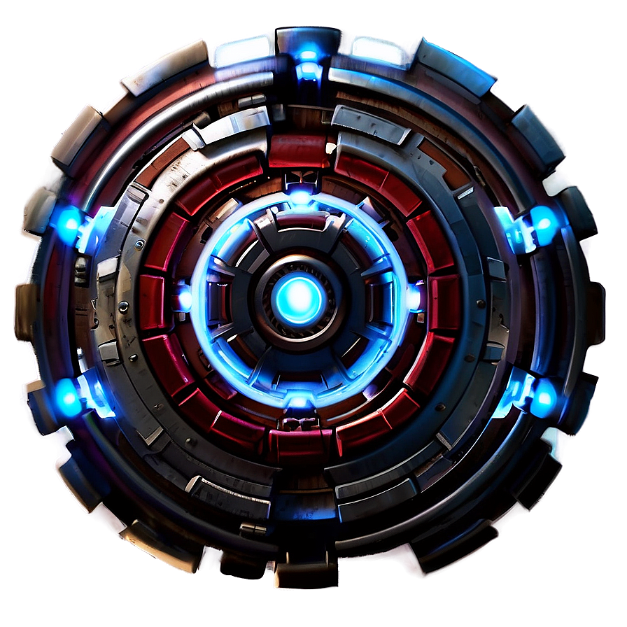 Arc Reactor Glowing Effect Png 06292024