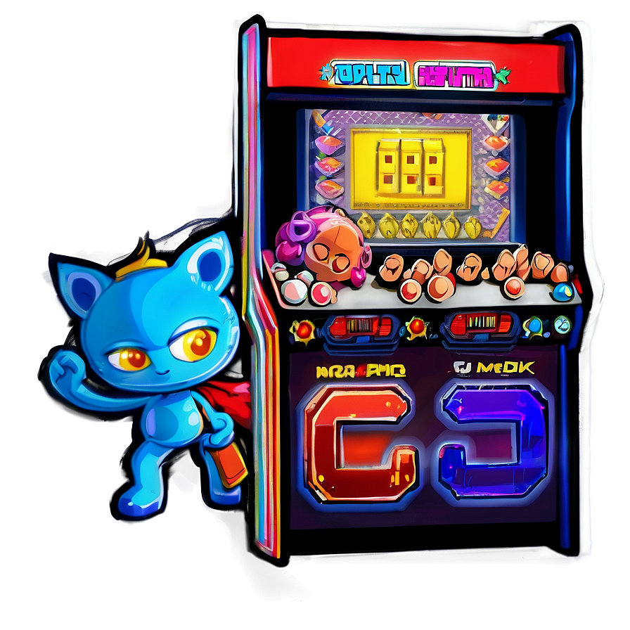 Arcade Game Characters Png 77