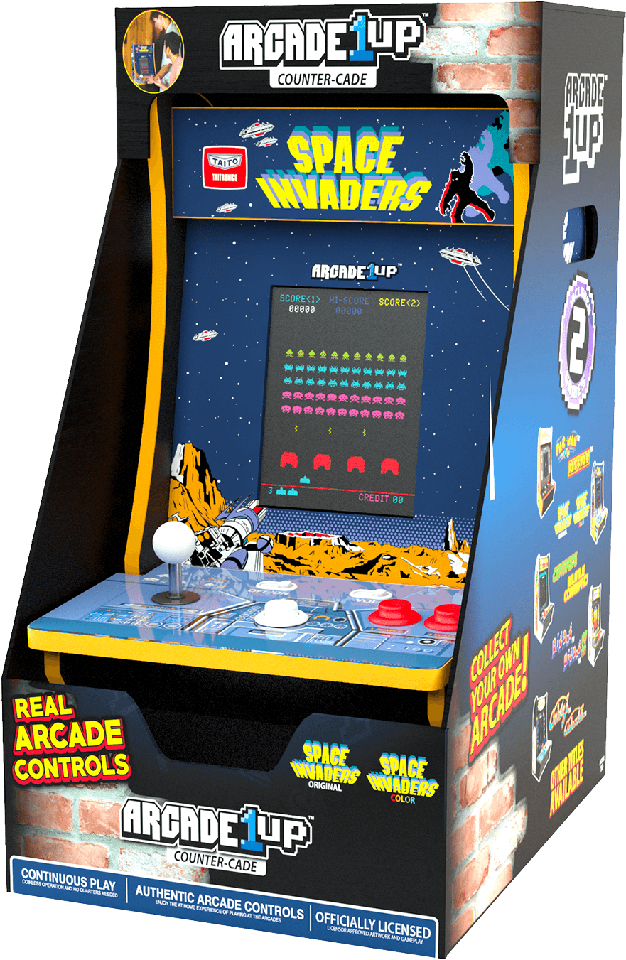 Arcade1 Up Space Invaders Machine