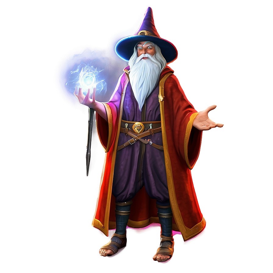 Arcane Wizard In Tower Png 06112024