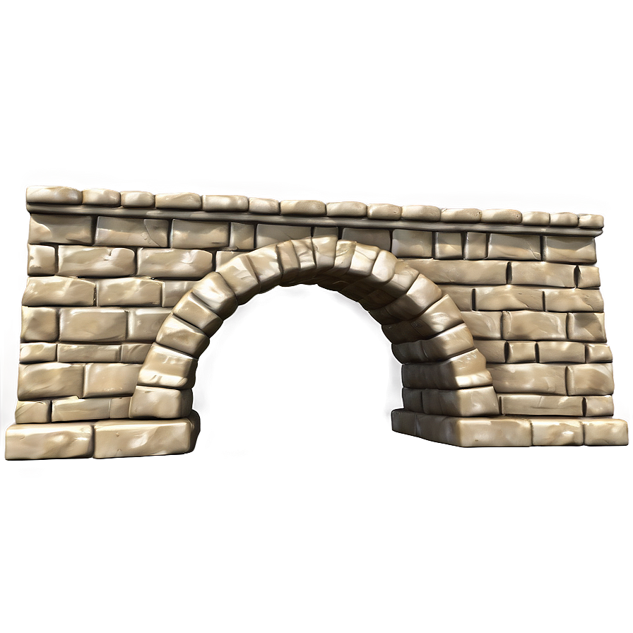 Arched Stone Tunnel Png 53