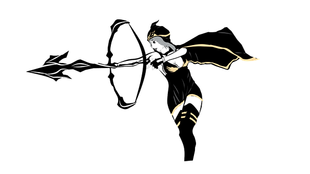 Archer Silhouette Art