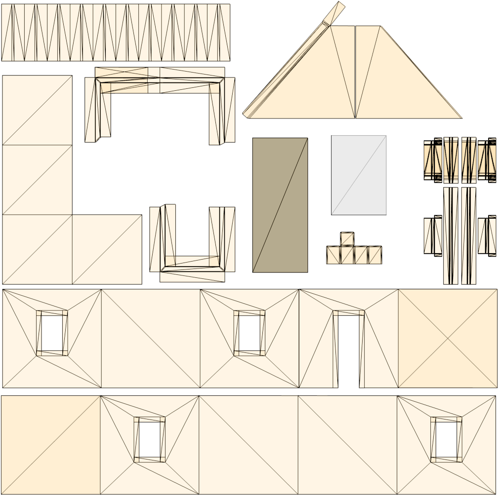 Architectural Blueprint Elements