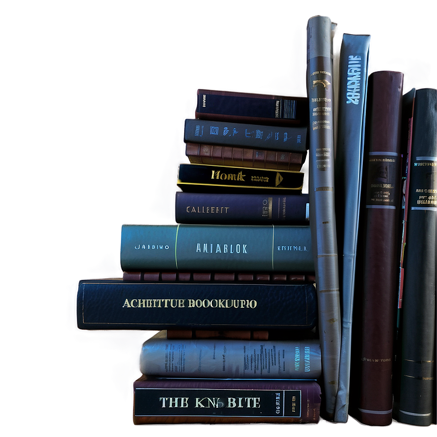 Architecture Books Stack Png 54