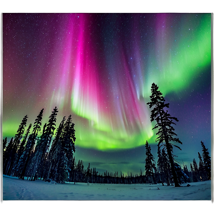 Arctic Aurora Phenomenon Png Wgw62