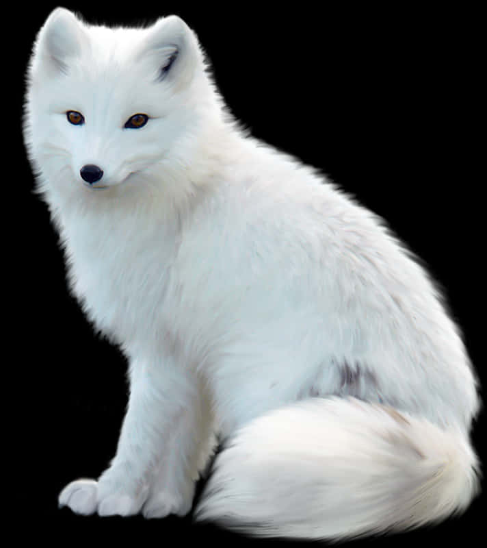 Arctic Fox Portrait