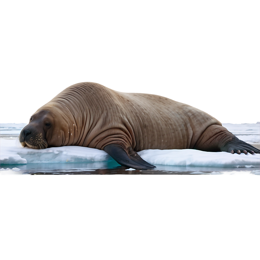 Arctic Walrus Scene Png 06242024