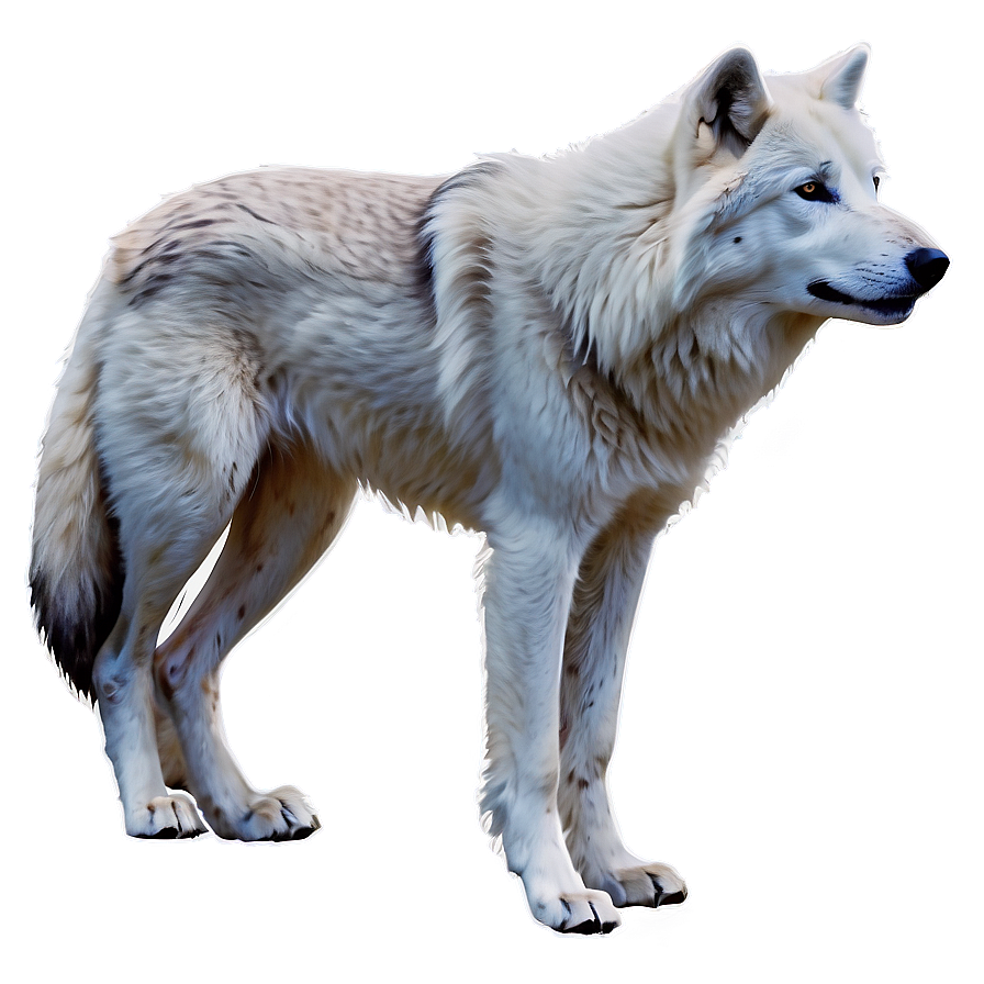 Arctic Wolf Watercolor Png Ufn19