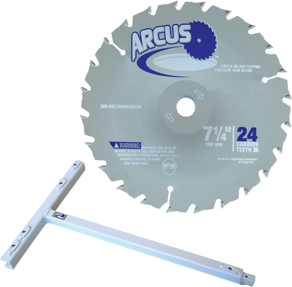 Arcus Circular Saw Bladeand Guide