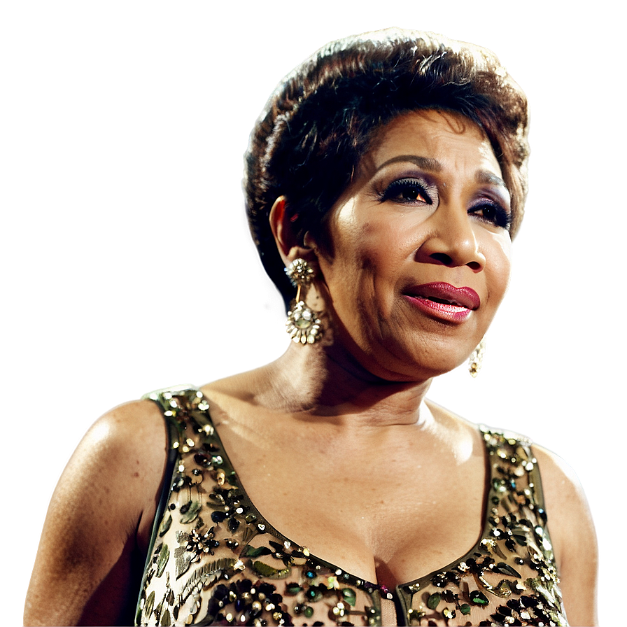 Aretha Franklin Microphone Moment Png Dfb