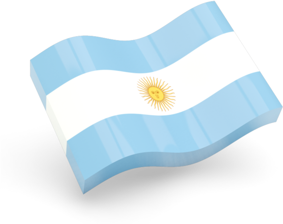 Argentinian Flag Illustration