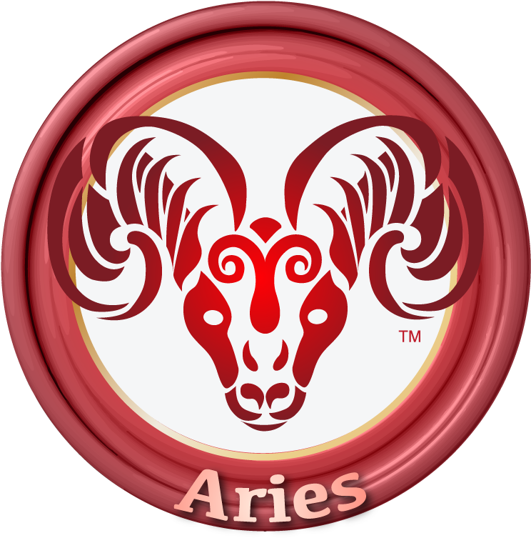 Aries Zodiac Symbol Art