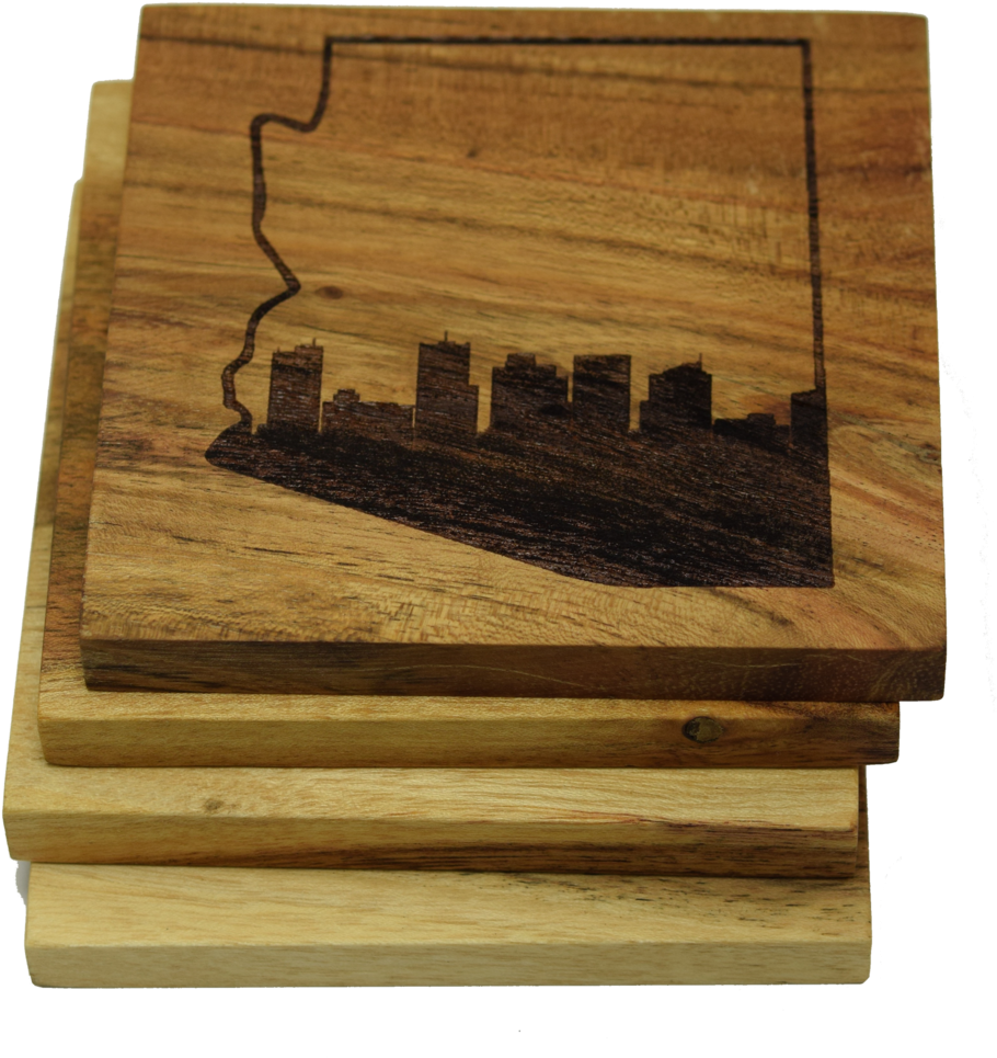 Arizona Silhouette Cutting Board