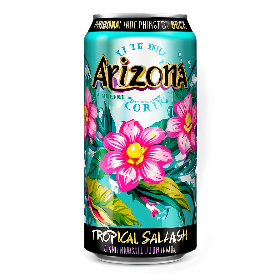 Arizona Tea Tropical Splash Png Cow30