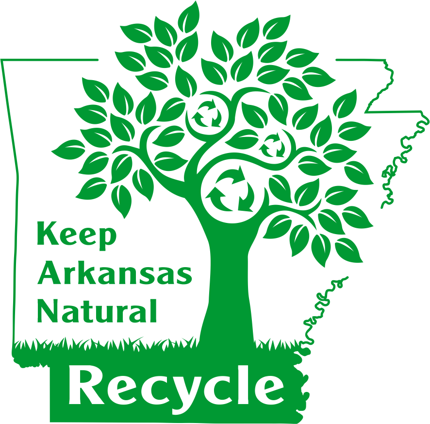 Arkansas Recycling Tree Logo