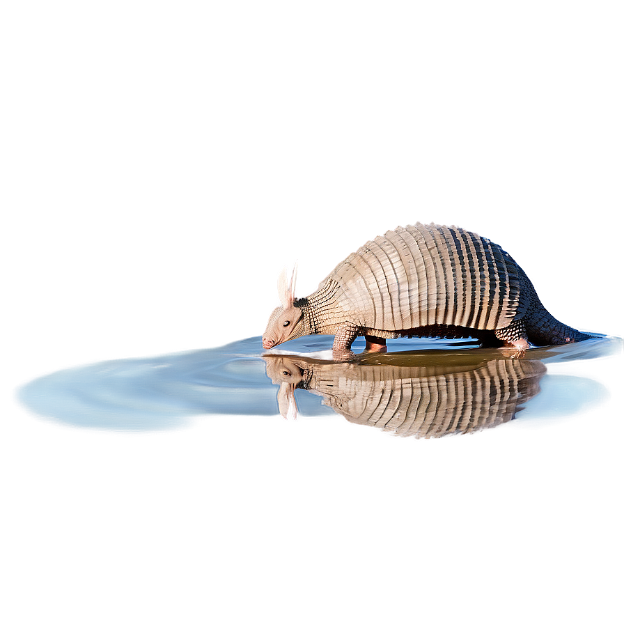 Armadillo Crossing Water Png 06122024