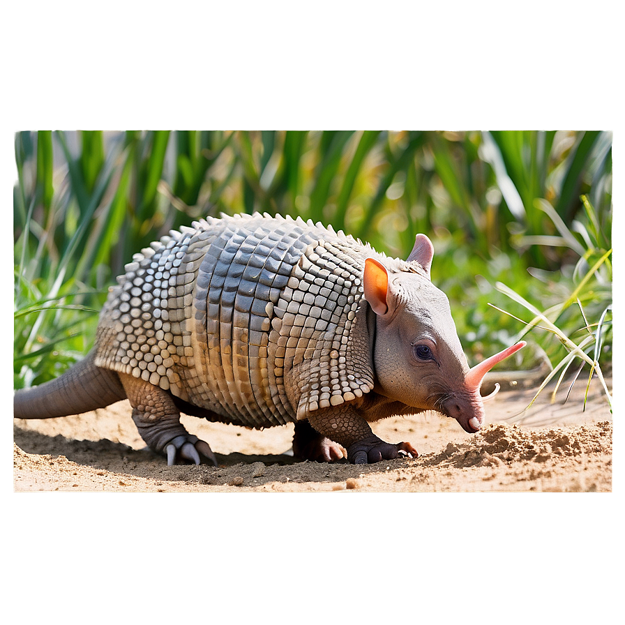 Armadillo Digging In Dirt Png 70