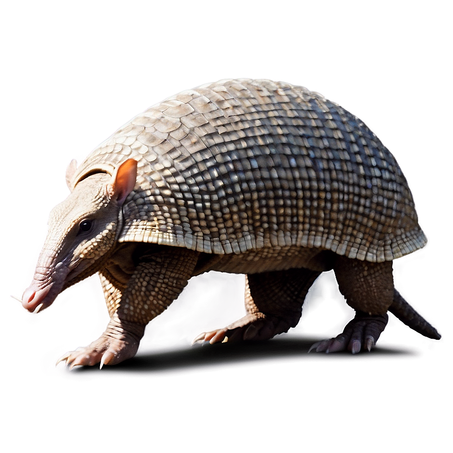 Armadillo On The Move Png 06122024