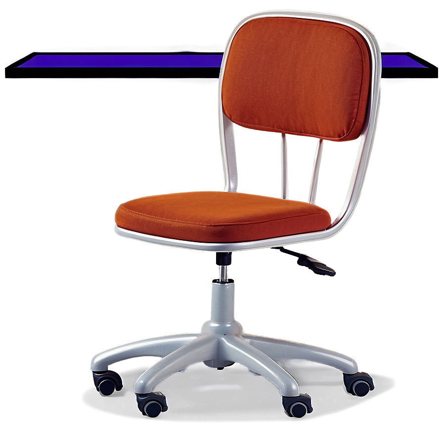 Armless Desk Chair Png Fiv