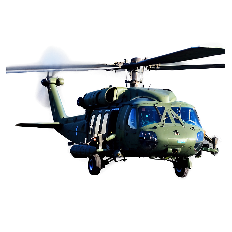 Army Black Hawk Helicopter Png Vpp94