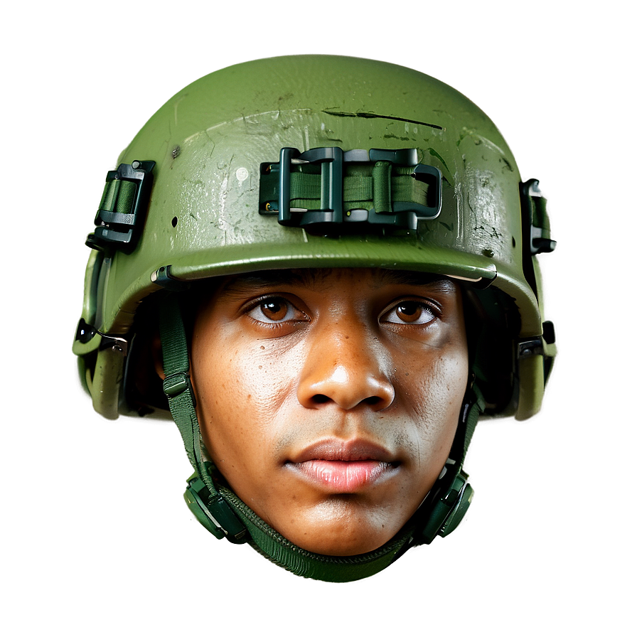 Army Green Combat Helmet Png 52