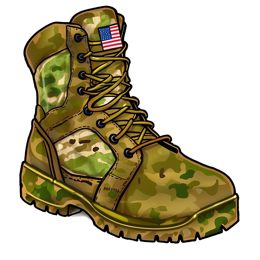 Army National Guard Boots Png 60