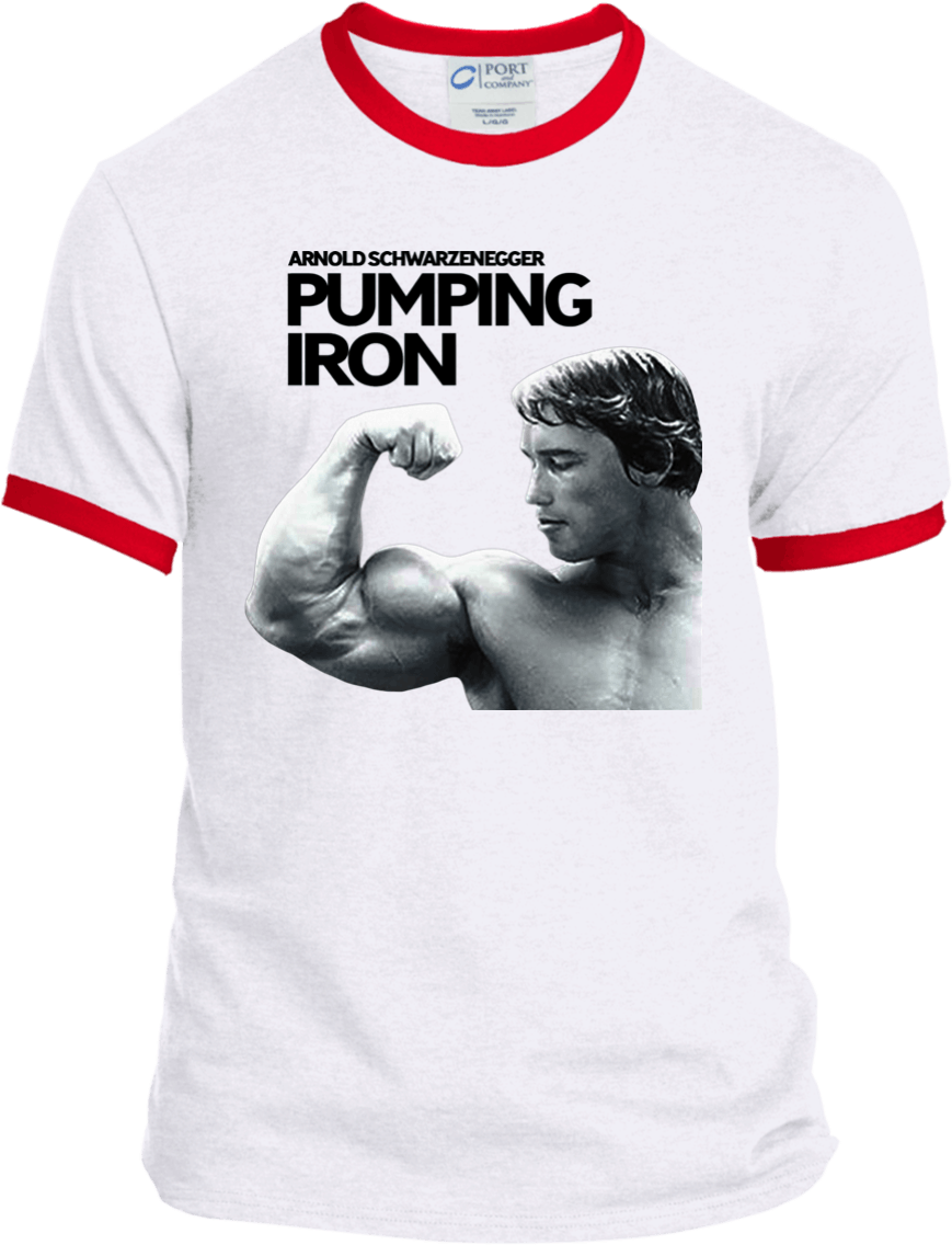 Arnold Schwarzenegger Pumping Iron T Shirt